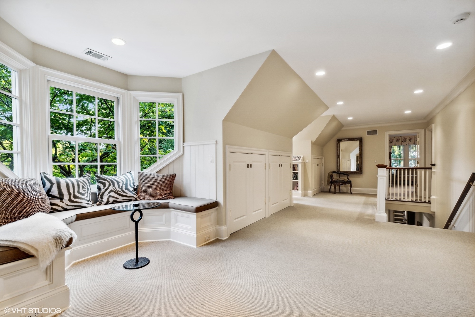 796 East Deerpath Road Lake Forest, IL 60045 - Photo 35 of 60 a living room with furniture and a large window