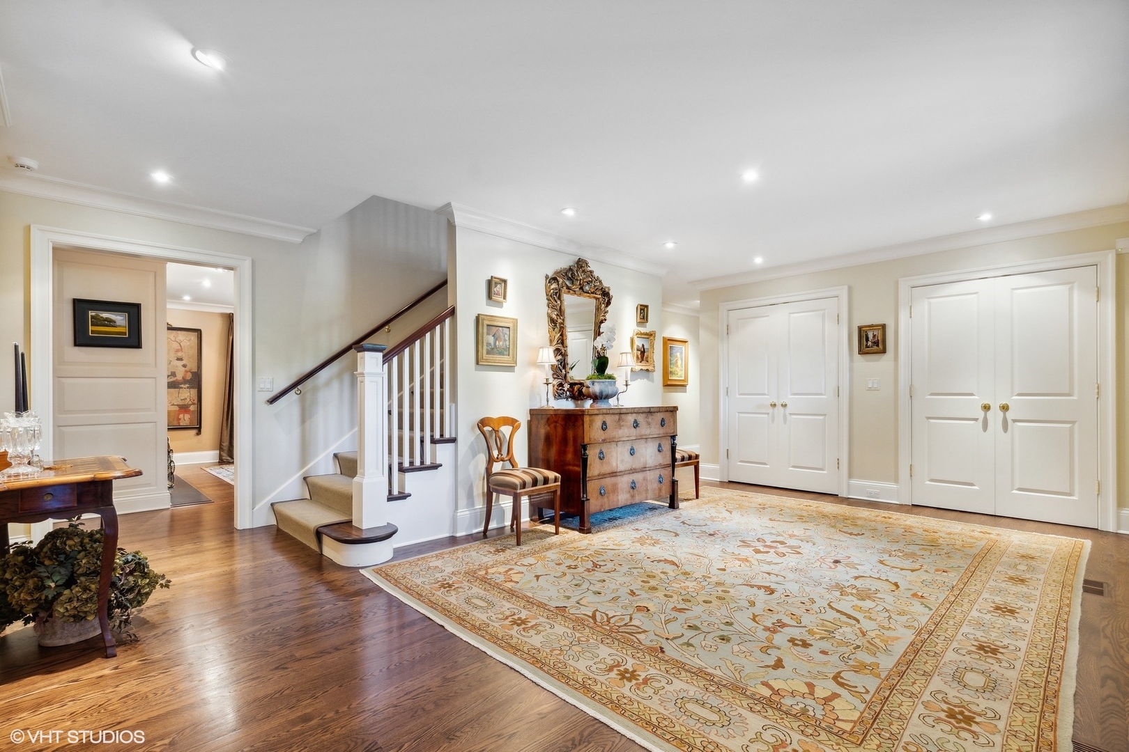 796 East Deerpath Road Lake Forest, IL 60045 - Photo 10 of 60 a view of a livingroom with furniture and wooden floor