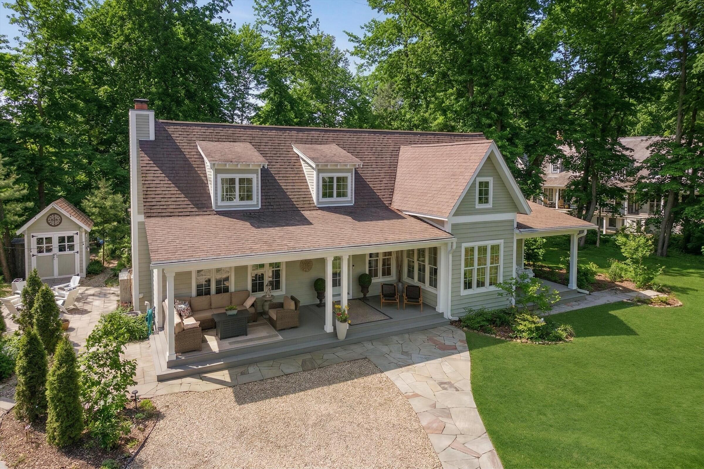 9948 Cottage Lane Union Pier, MI 49129 - Photo 19 of 44 Rendering_leaves