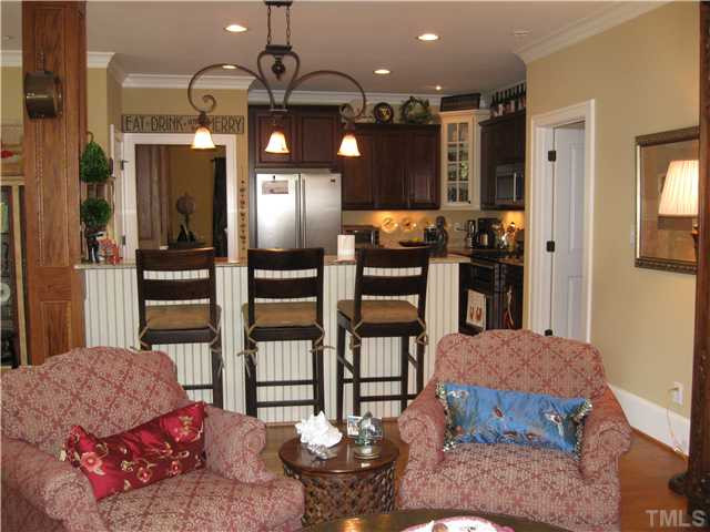 706 Tower Street Raleigh, NC 27605 - Photo 9 of 23 View of den to kitchen...