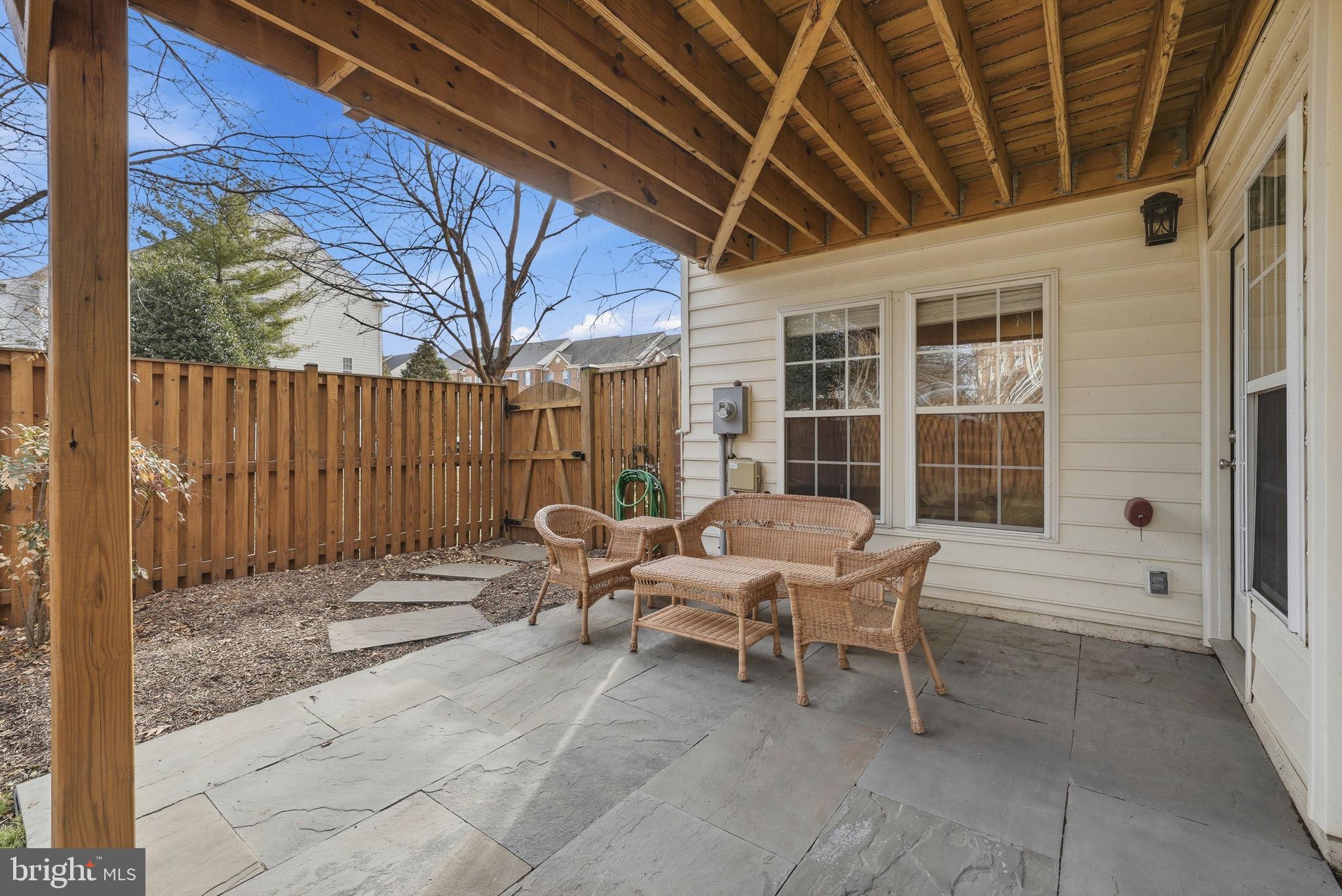 19188 Sweig Terrace Leesburg, VA 20176 - Photo 52 of 58 New patio (furniture is yours to enjoy!)