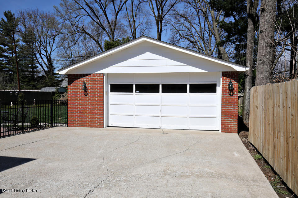 4533 Fox Run Road Louisville, KY 40207 - Photo 26 of 41 Concrete Driveway, Fully Fenced Yard