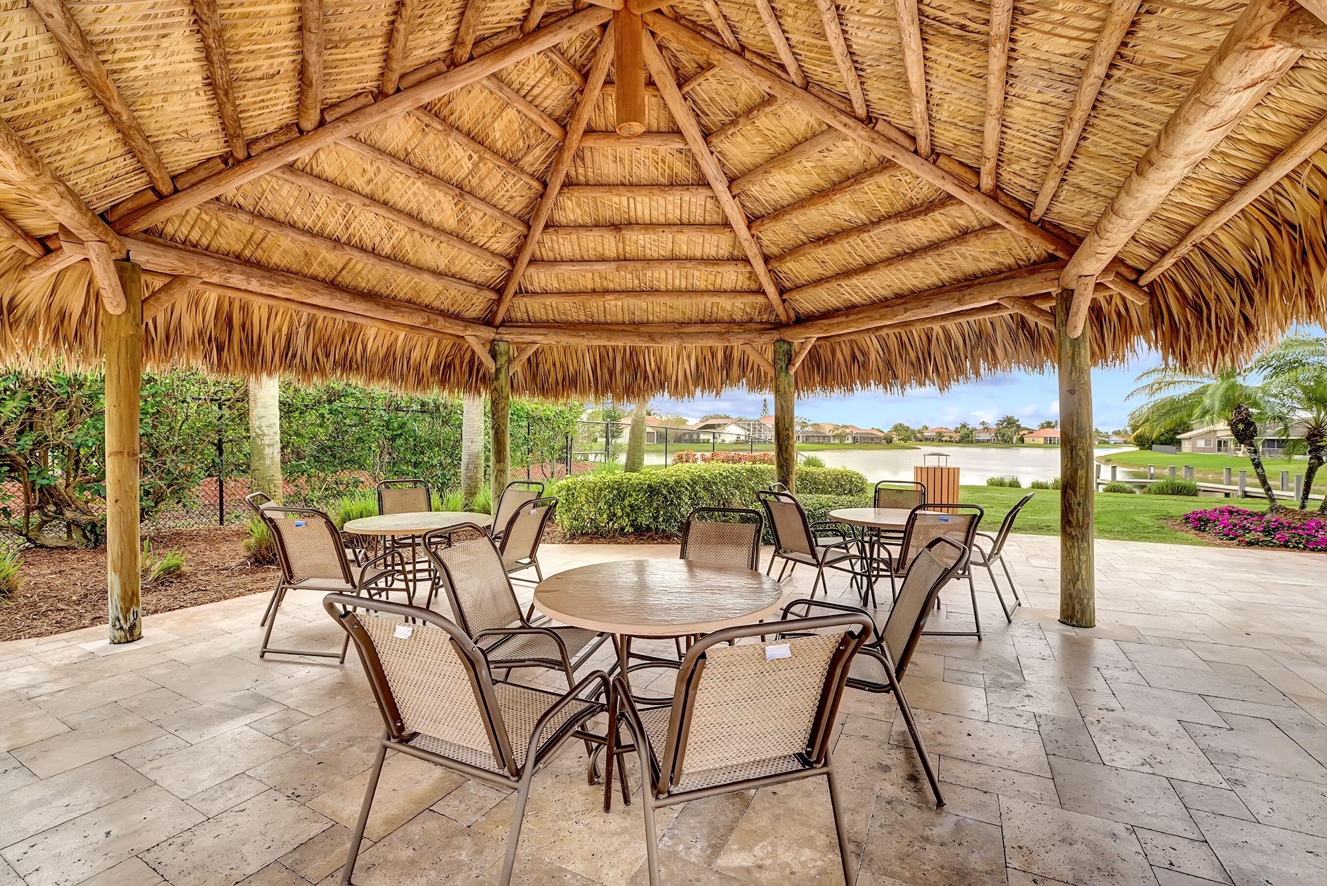 22348 Collington Drive Boca Raton, FL 33428 - Photo 31 of 34 COMMUNITY TIKI HUT