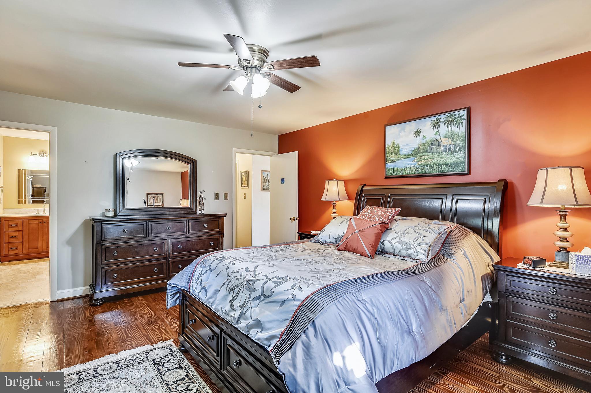 9583 Routts Hill Road Warrenton, VA 20186 - Photo 16 of 36 Master Bedroom View to Master Bathroom