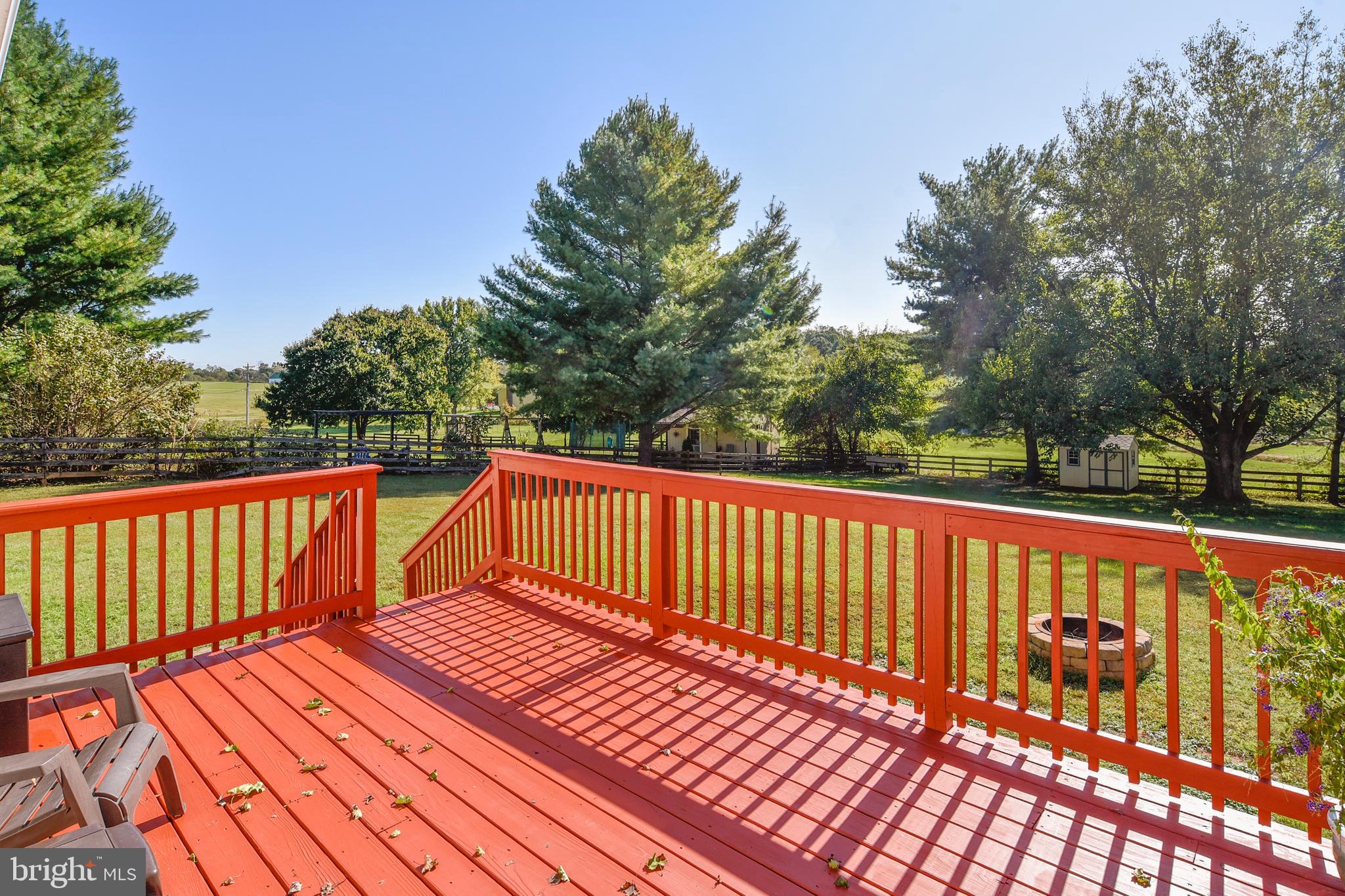 9583 Routts Hill Road Warrenton, VA 20186 - Photo 27 of 36 Back Deck with beautiful View.