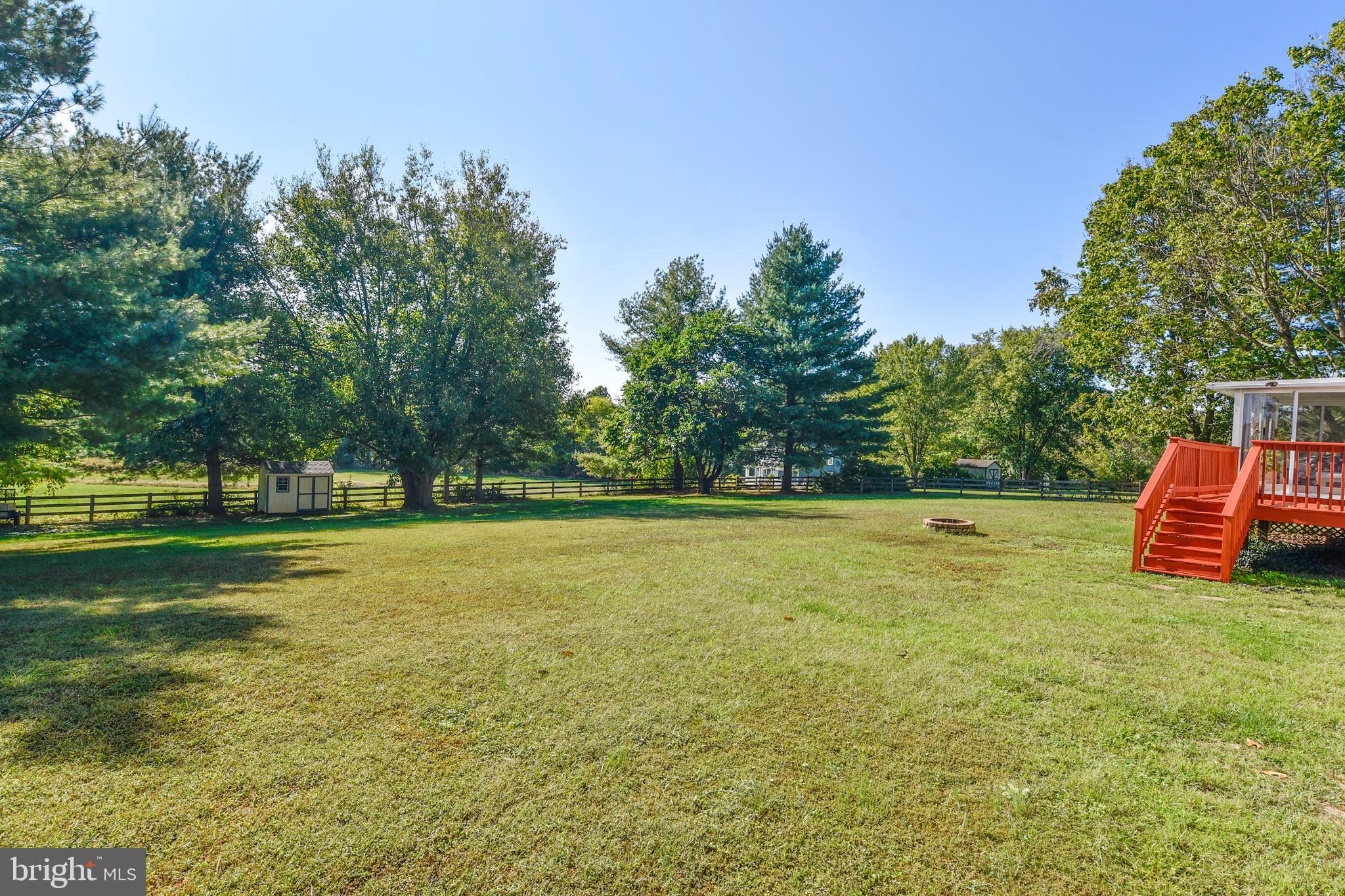 9583 Routts Hill Road Warrenton, VA 20186 - Photo 28 of 36 Back Yard View off of Deck