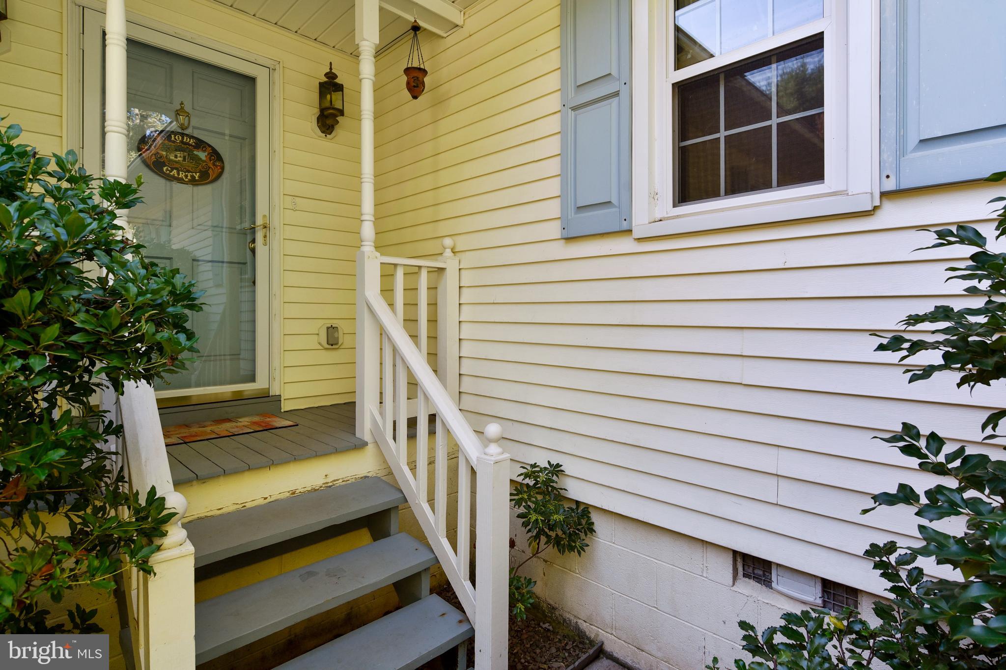 9583 Routts Hill Road Warrenton, VA 20186 - Photo 32 of 36 Exterior Front Porch Entry into Home