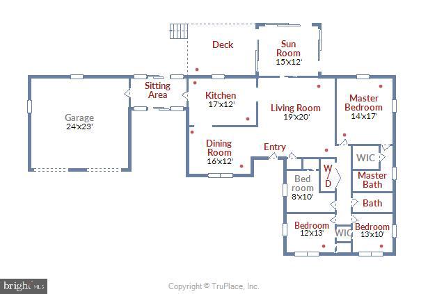 9583 Routts Hill Road Warrenton, VA 20186 - Photo 35 of 36 Floor Plan