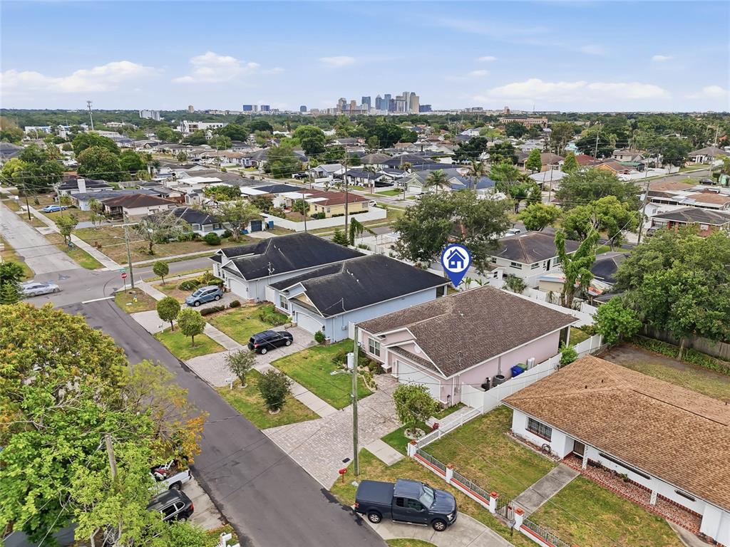 2906 West Douglas Street Tampa, FL 33607 - Photo 35 of 36 an aerial view of residential houses with outdoor space