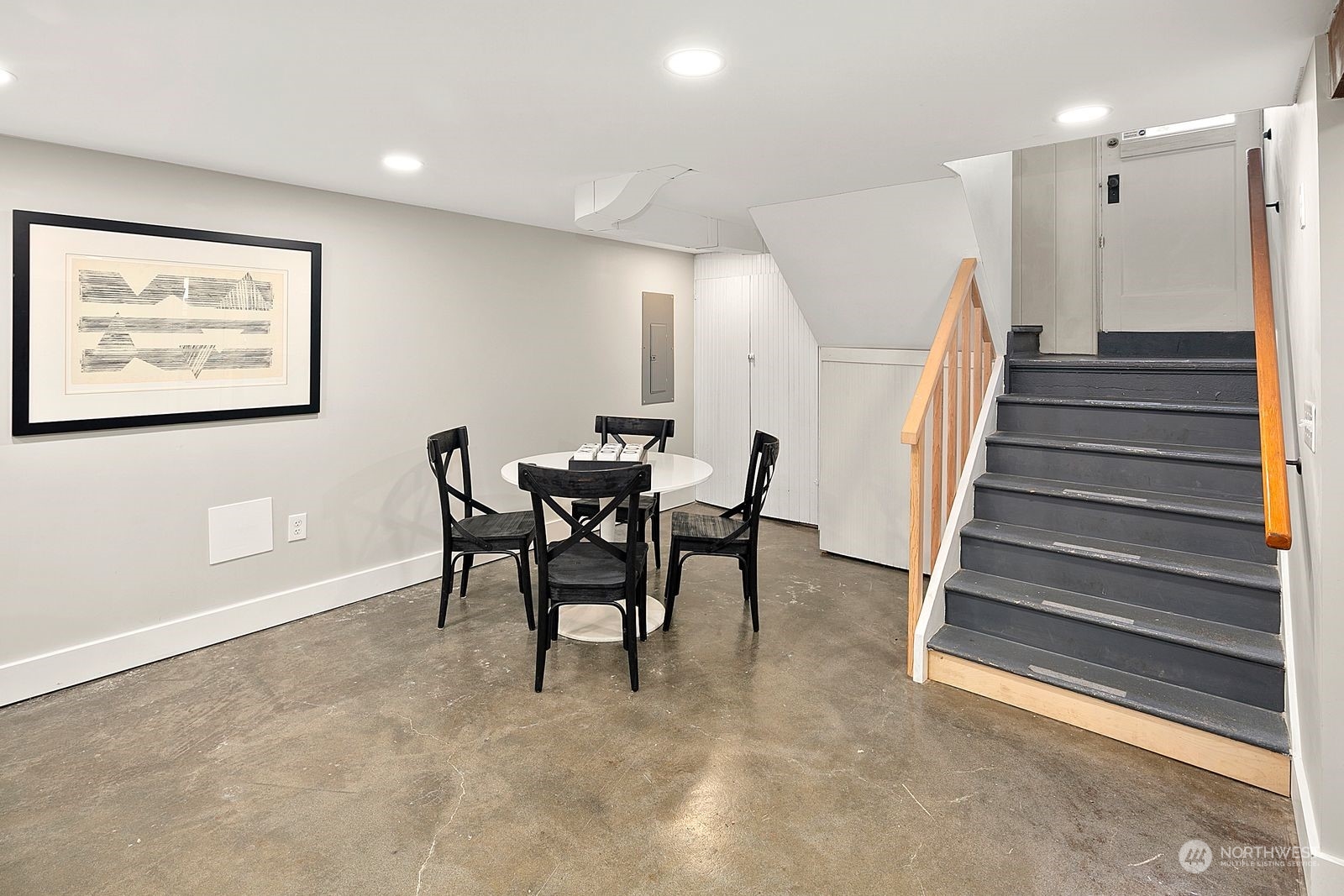 1908 Northeast Naomi Place Seattle, WA 98115 - Photo 22 of 30 a view of a hallway with seating area