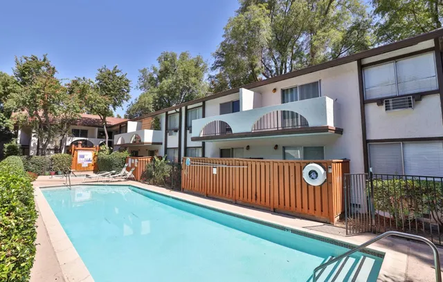 a front view of a house with balcony