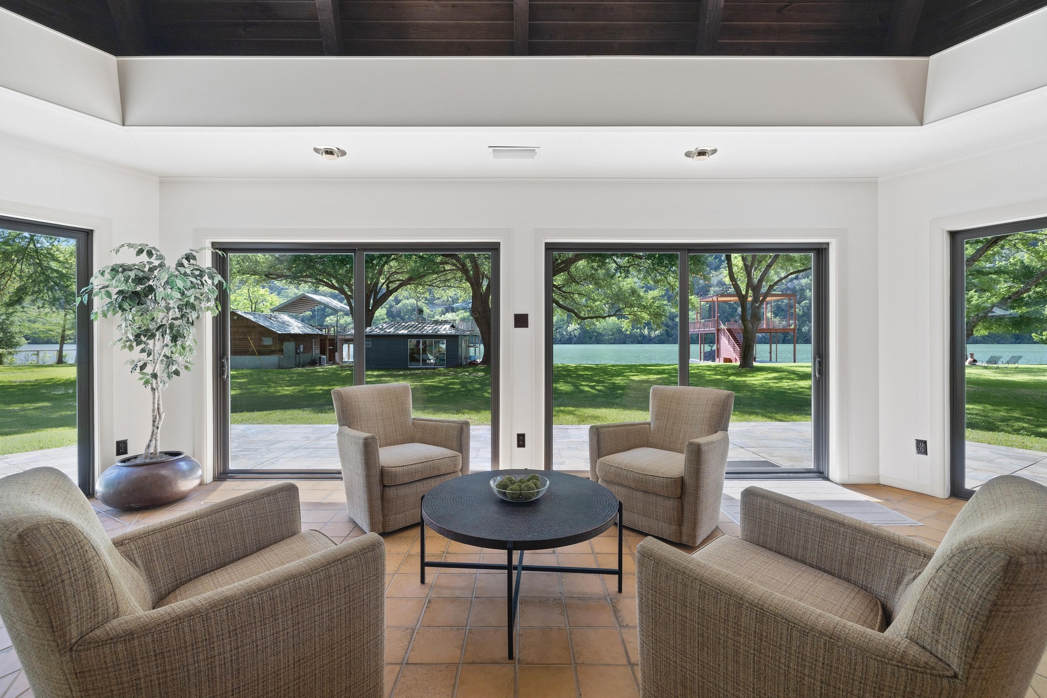 2401 Manana Street Austin, TX 78730 - Photo 1 of 1 a living room with furniture and windows