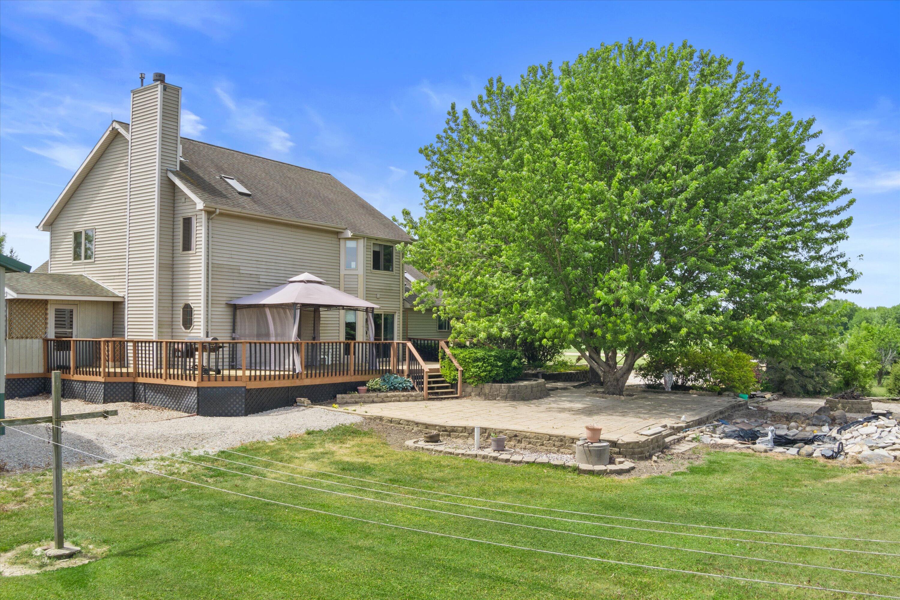 22302 Church Road Dover, WI 53139 - Photo 58 of 80 Deck and Patio