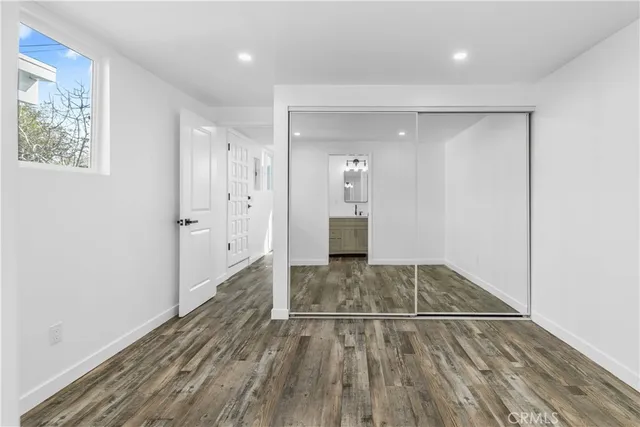 a view of wooden floor