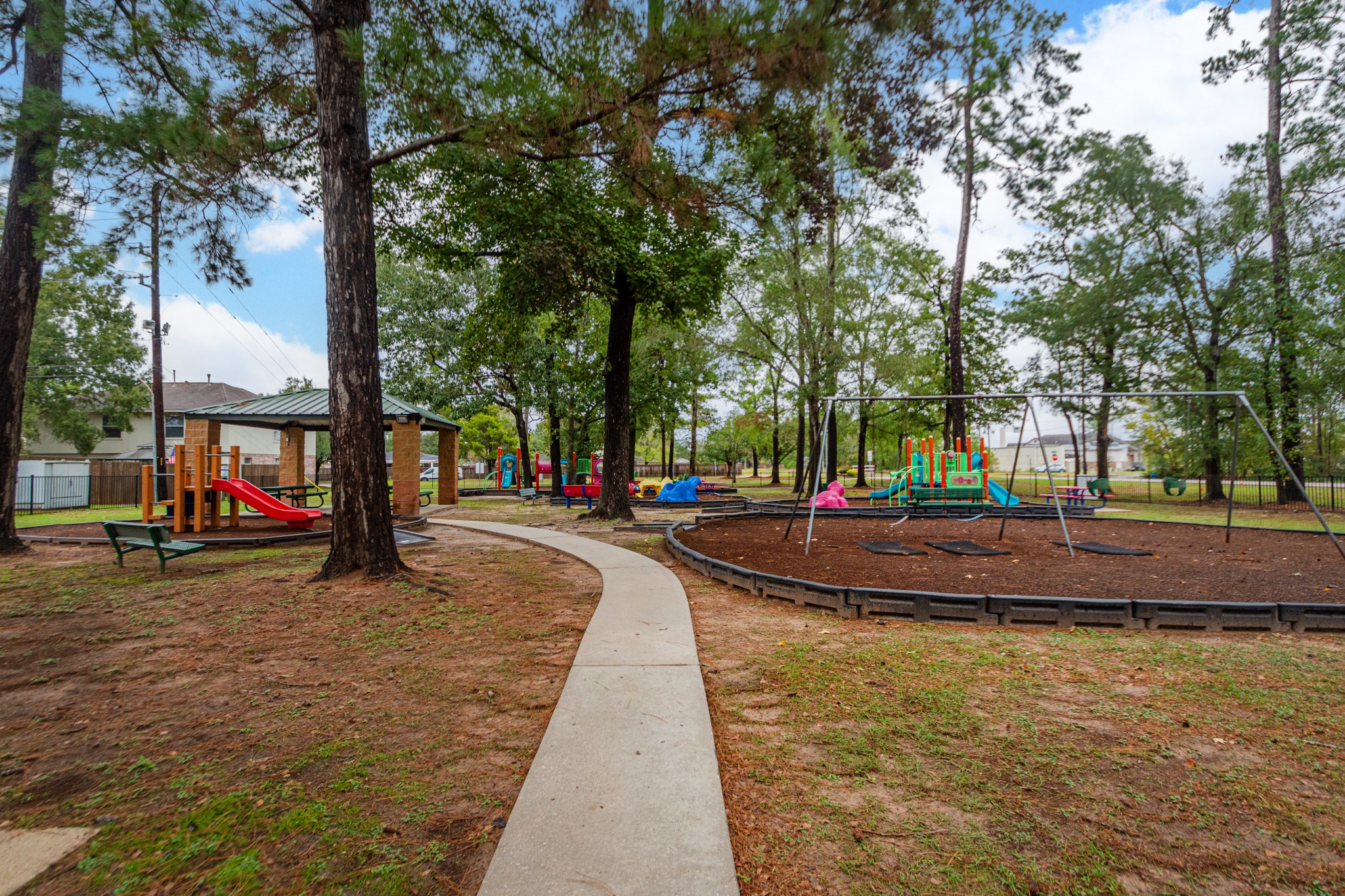 29019 Stapleford Street Spring, TX 77386 - Photo 27 of 27 a view of a swimming pool with trees