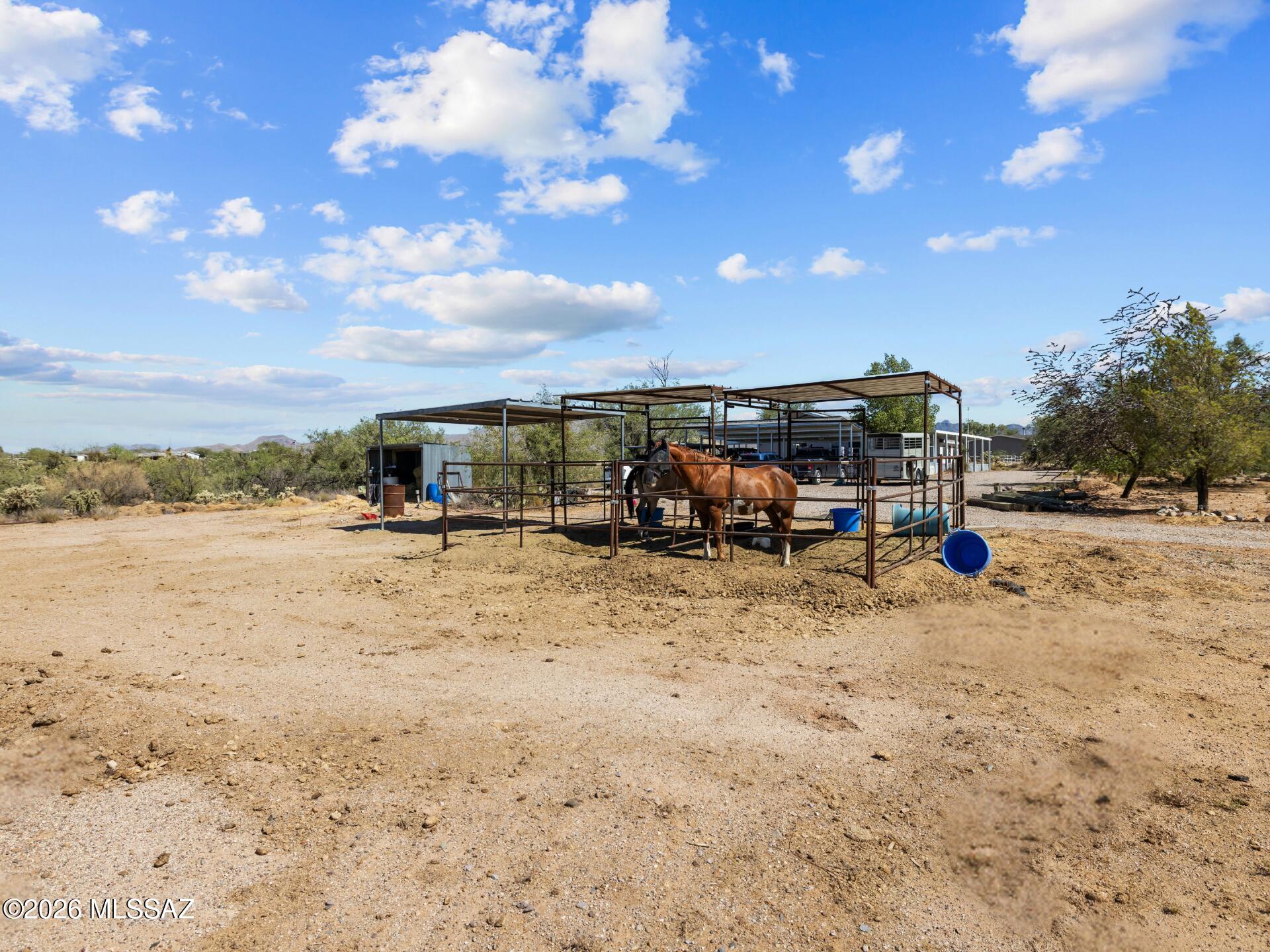 424 North Salero View Road Vail, AZ 85641 - Photo 28 of 35 2 Stalls With Shade