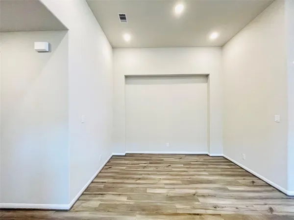 a view of wooden floor