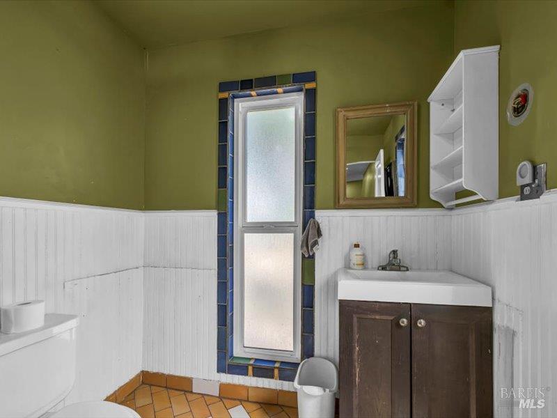 315 White Cottage Road North Angwin, CA 94508 - Photo 20 of 36 a bathroom with a sink and a mirror