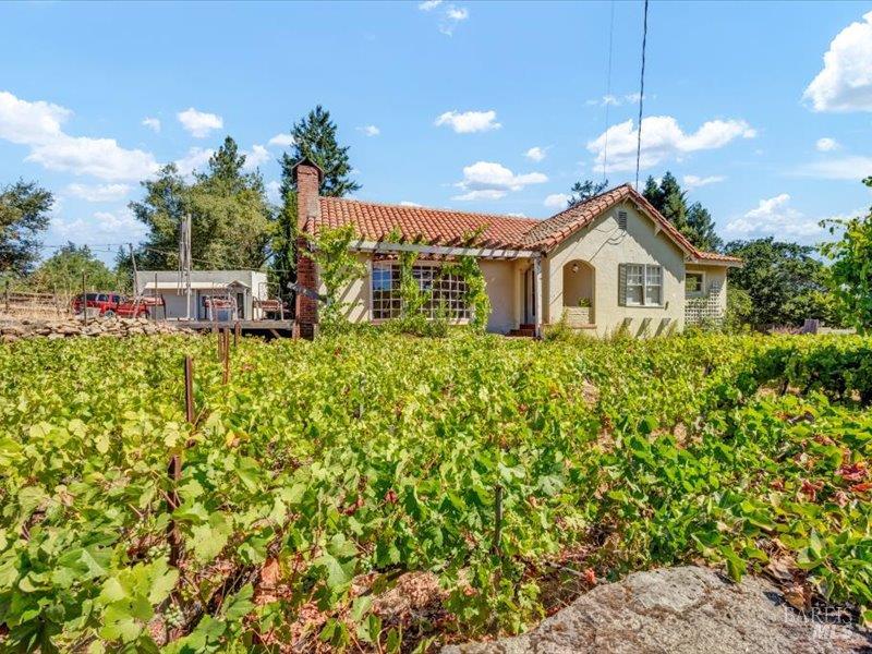 315 White Cottage Road North Angwin, CA 94508 - Photo 34 of 36 a house view with a garden space
