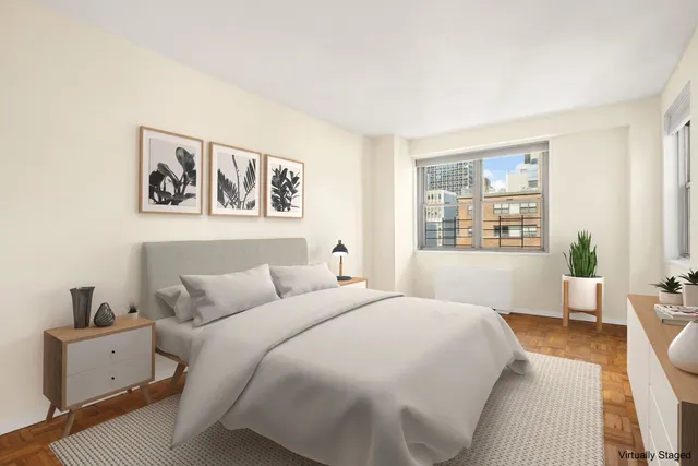 a picture of a bench in front of a window