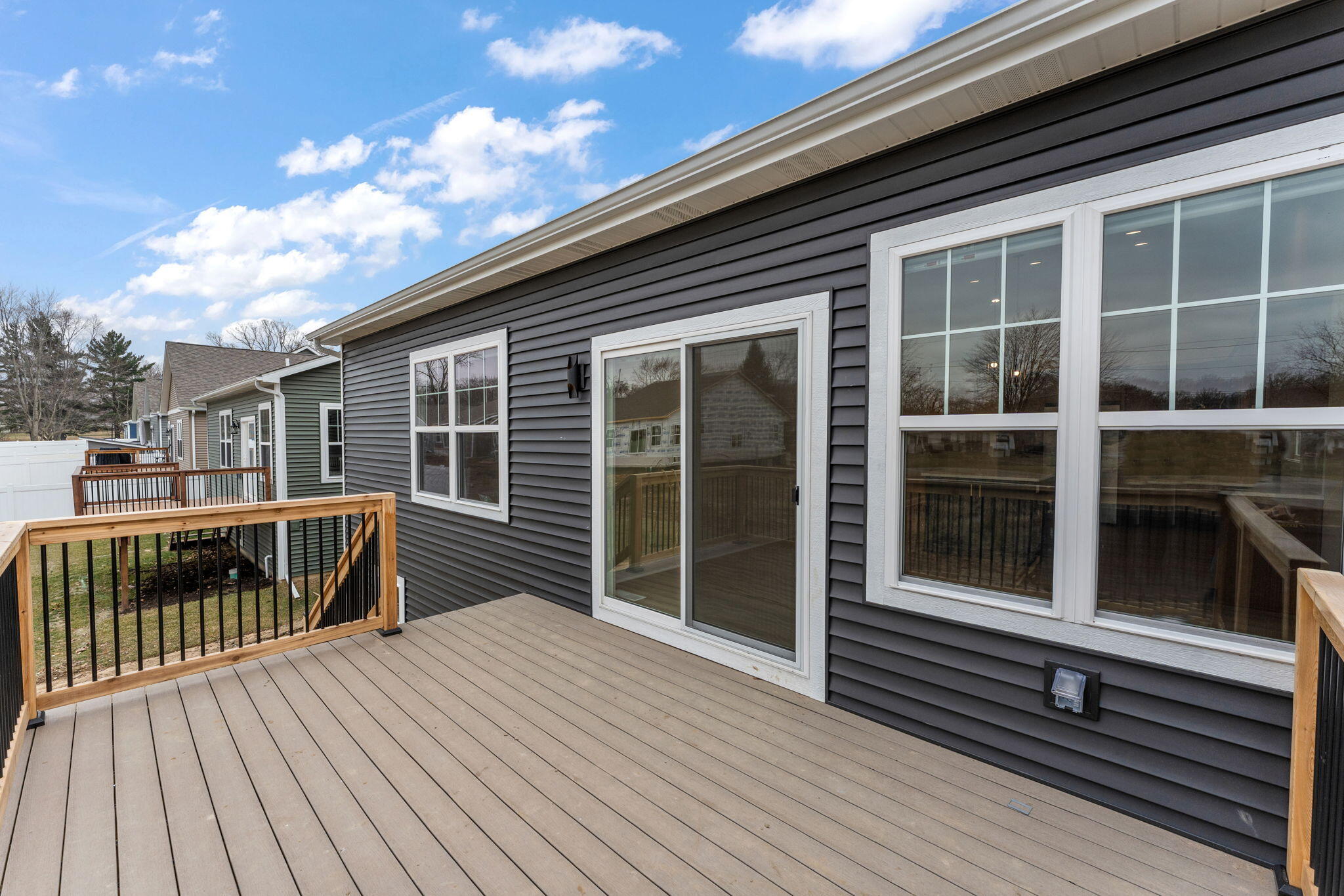 1504 Waverly Road Porter, IN 46304 - Photo 24 of 25 a balcony with wooden floor