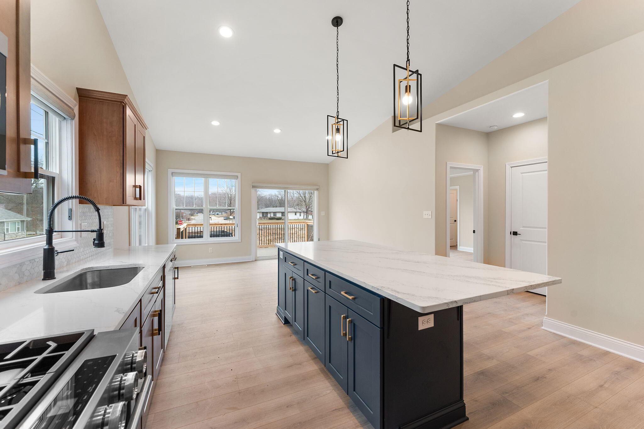 1504 Waverly Road Porter, IN 46304 - Photo 9 of 25 a kitchen with sink cabinets and stove