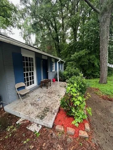 a view of outdoor space yard and deck
