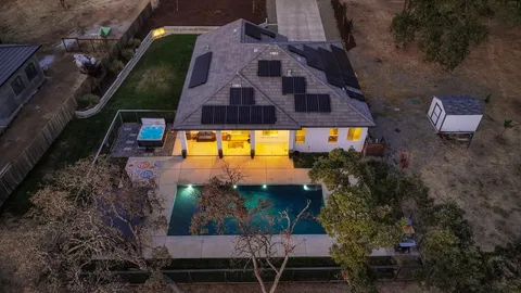 an aerial view of a city with lots of residential buildings