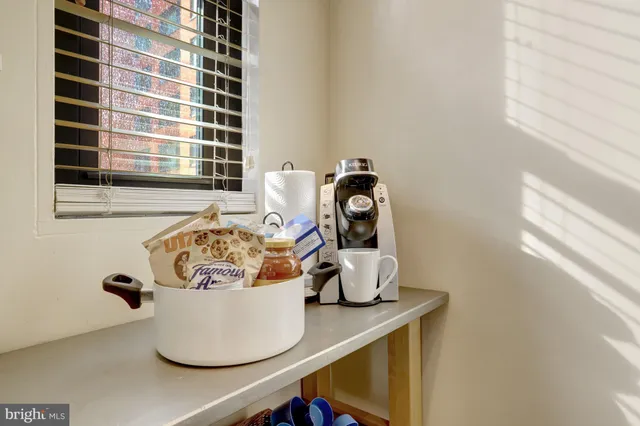 a view of table and chair