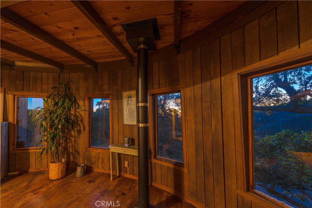 0 Pias Ranch Road Big Sur, CA 93920 - Photo 15 of 34 a view of a hallway with wooden floor and entryway