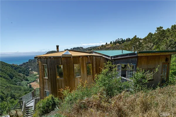 a view of a small house