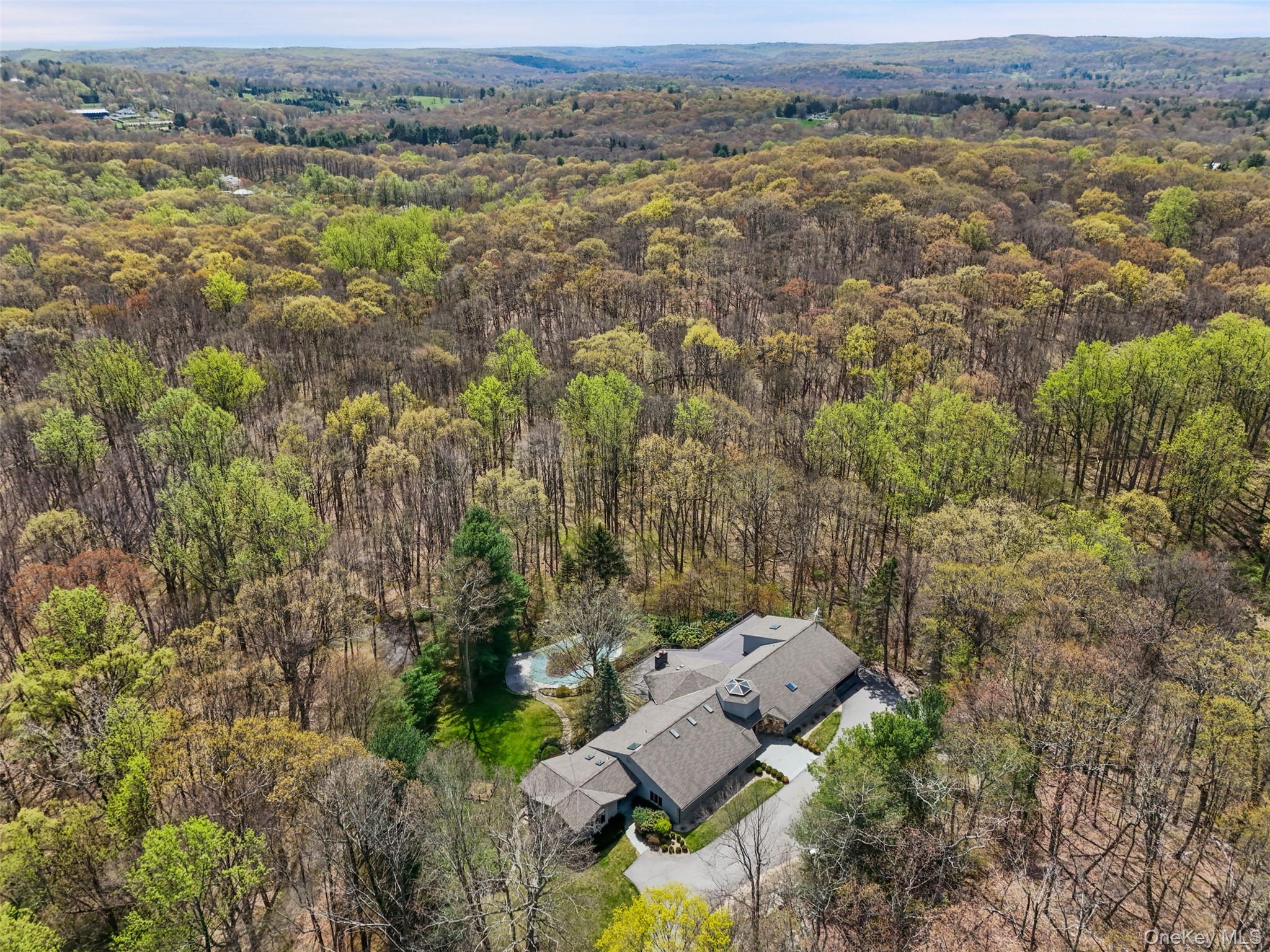 68 Old Aspetong Road Katonah, NY 10536 - Photo 1 of 13 an aerial view of houses with yard