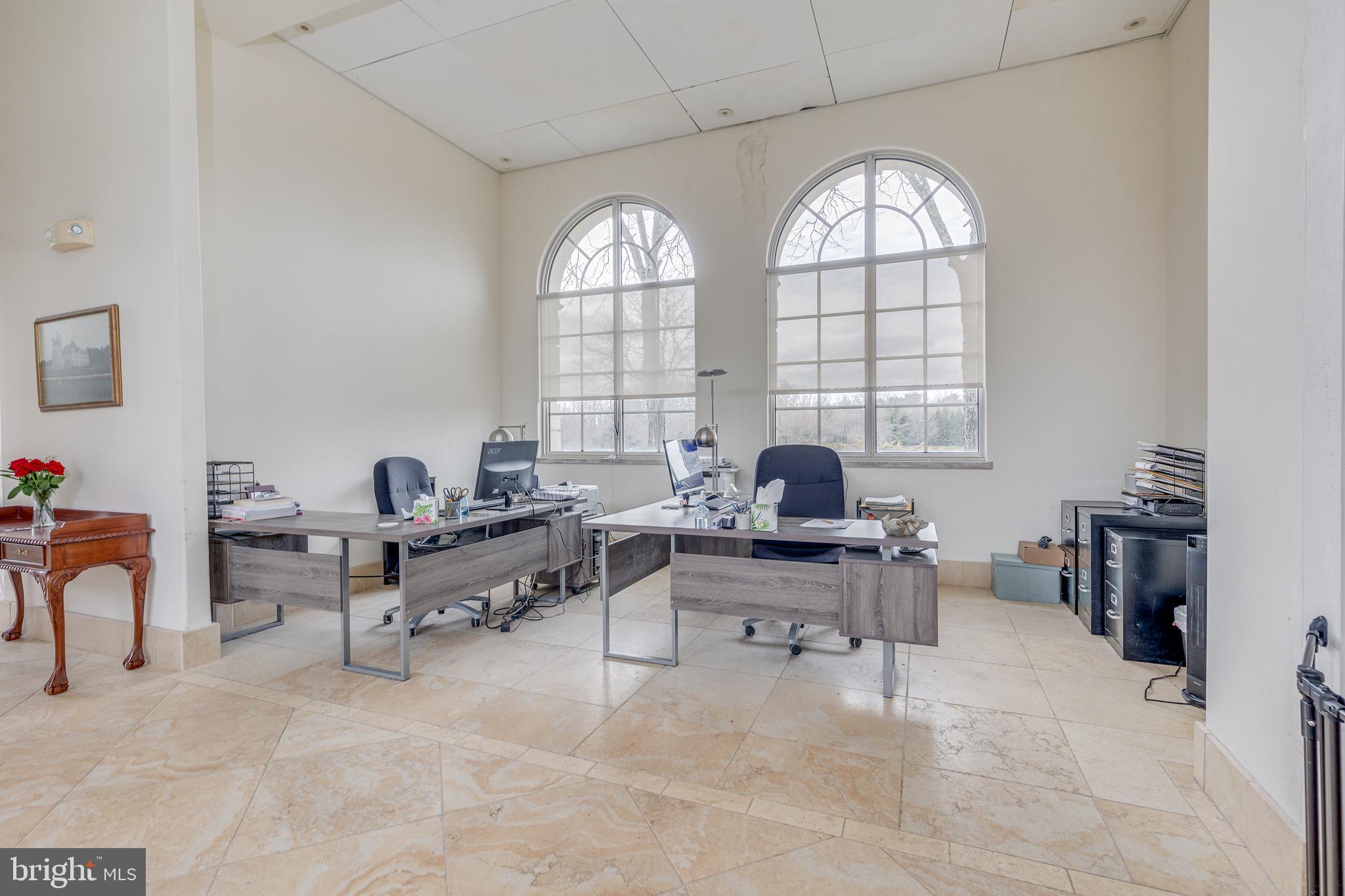 139 Bordentown Georgetown Road Chesterfield, NJ 08515 - Photo 24 of 89 a view of a livingroom with workspace and a window