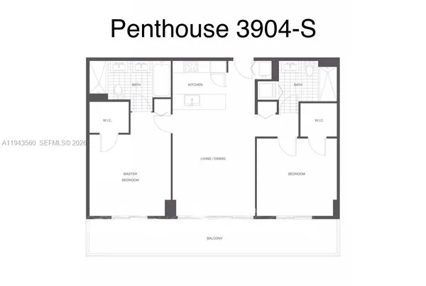 $649,900 | 79 Southwest 12th Street, Unit PH3904S, Miami, FL 33130