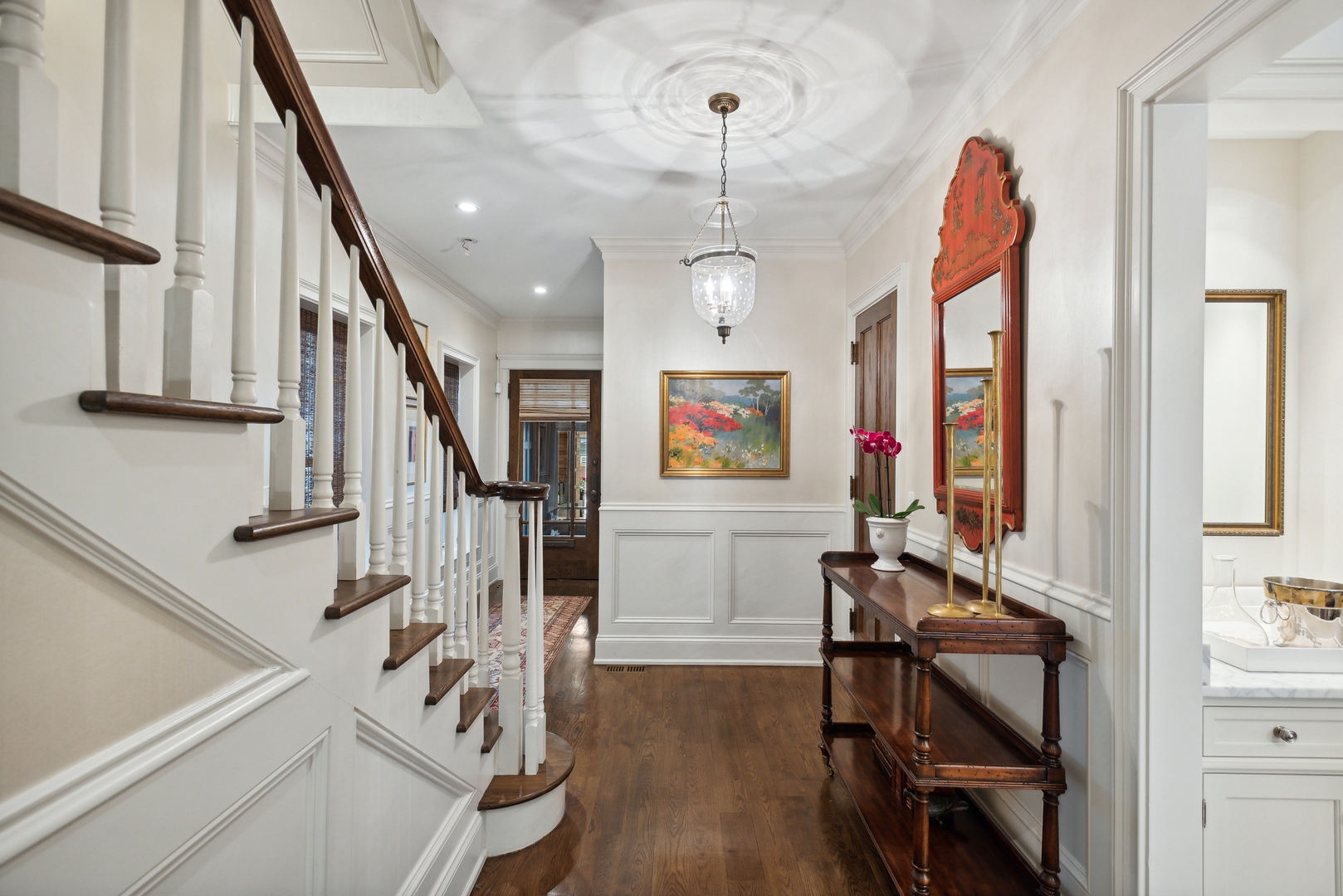 2148 West Giddings Street Chicago, IL 60625 - Photo 13 of 51 a view of a room with wooden floor and windows