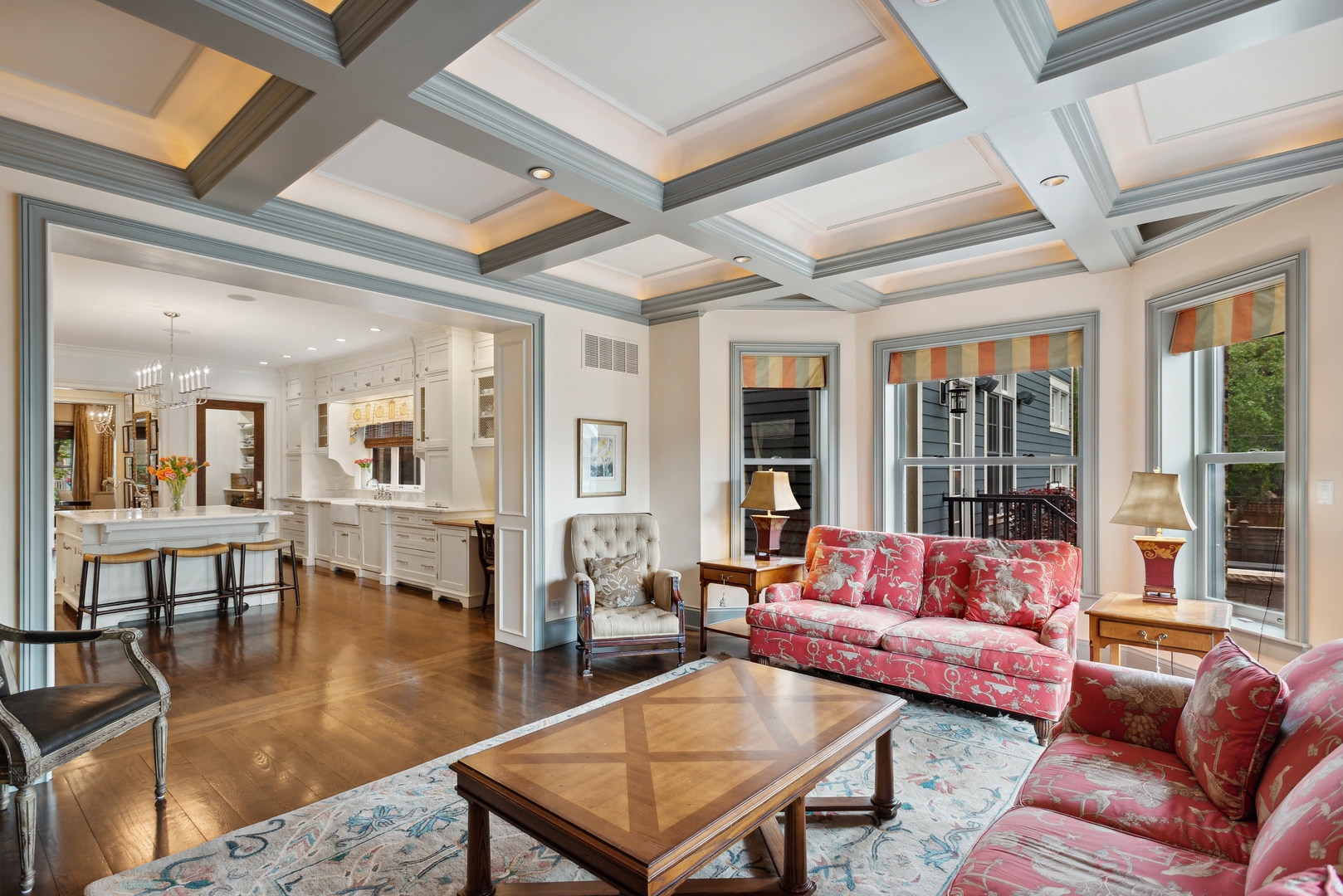 2148 West Giddings Street Chicago, IL 60625 - Photo 8 of 51 a living room with furniture and a large window