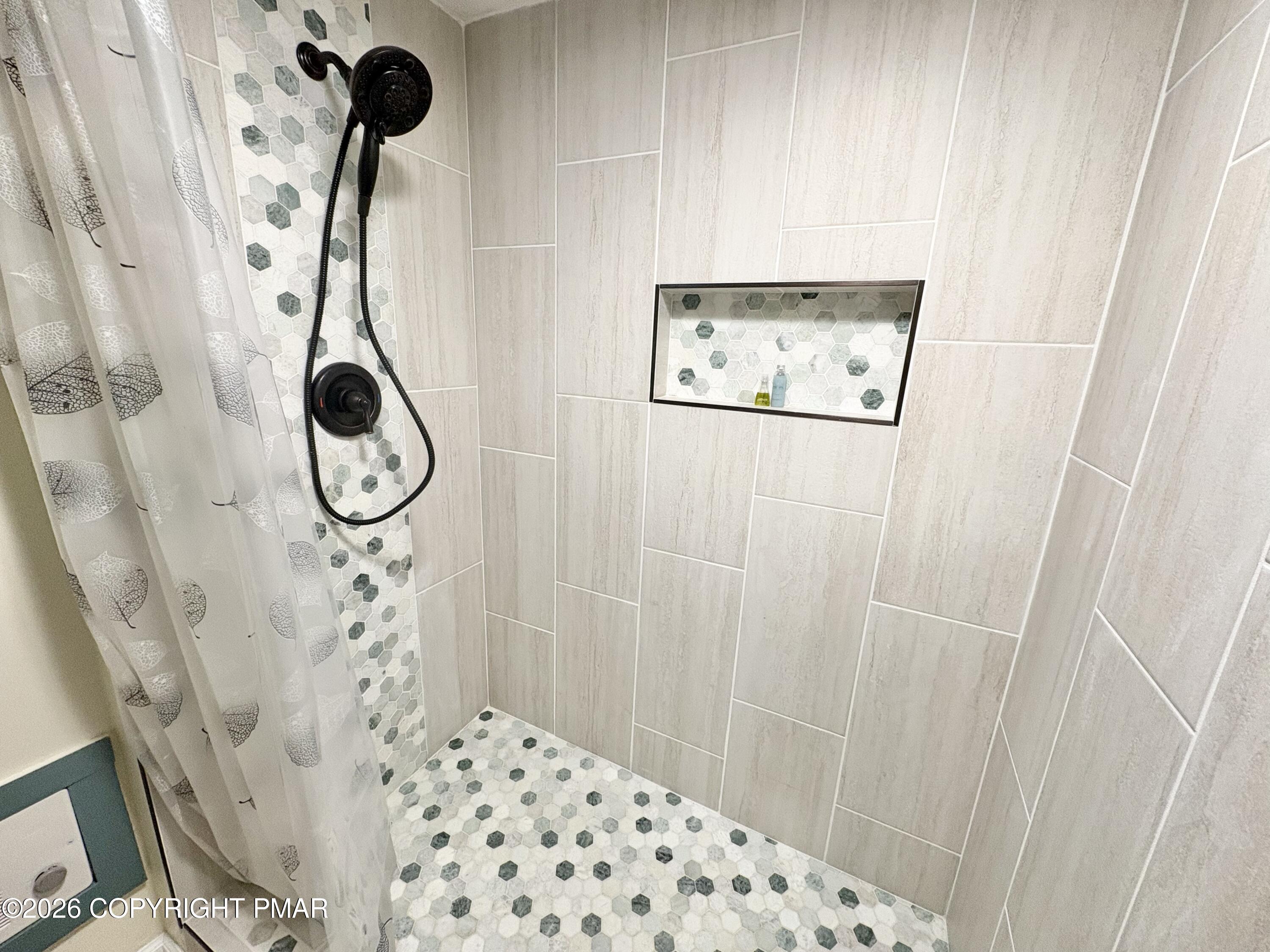 481 Moseywood Road Lake Harmony, PA 18624 - Photo 10 of 20 a bathroom with a shower and a sink