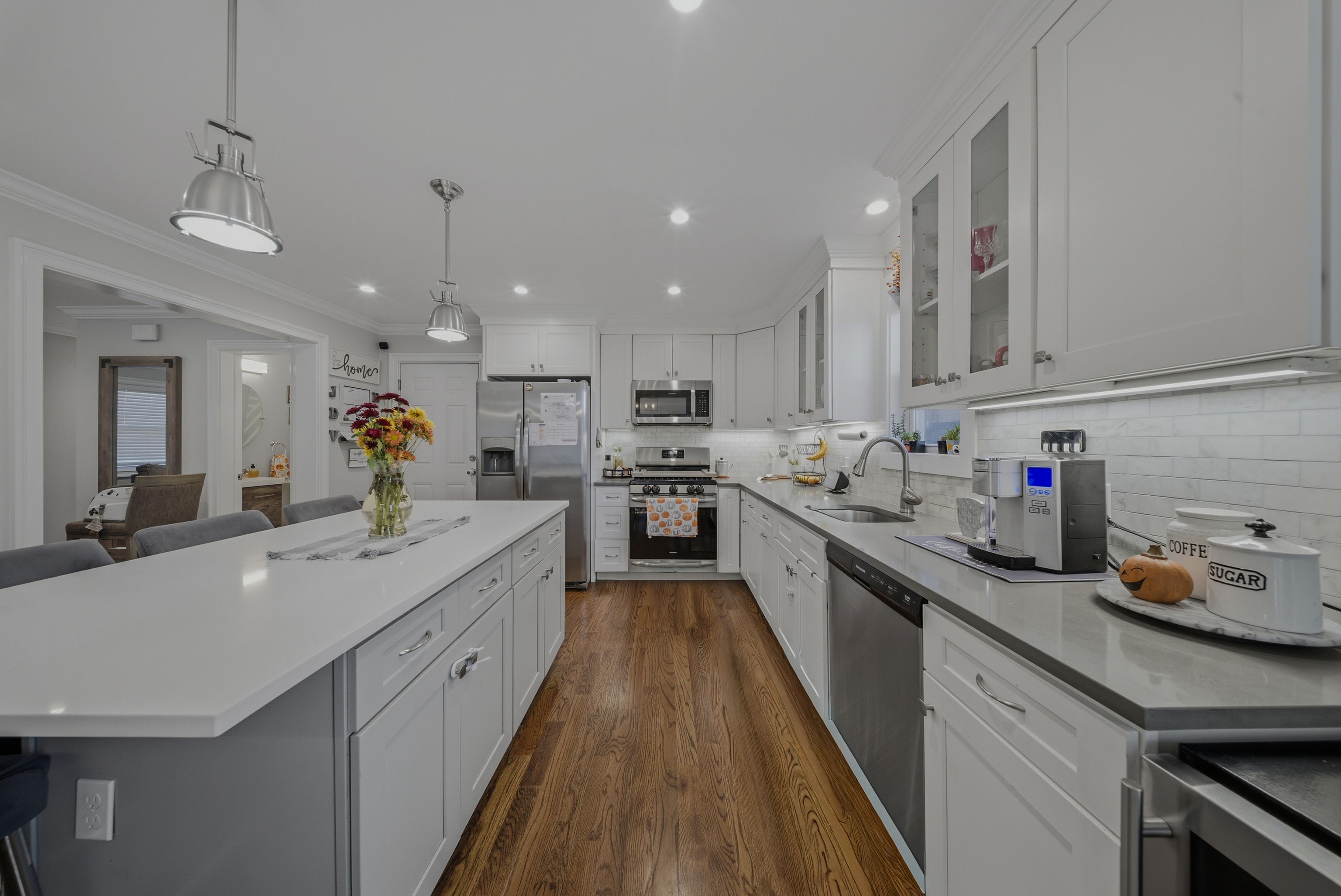 1473 Wood Avenue Bridgeport, CT 06604 - Photo 11 of 40 a large kitchen with a lot of counter space