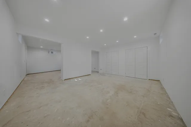 a close view of water heater room