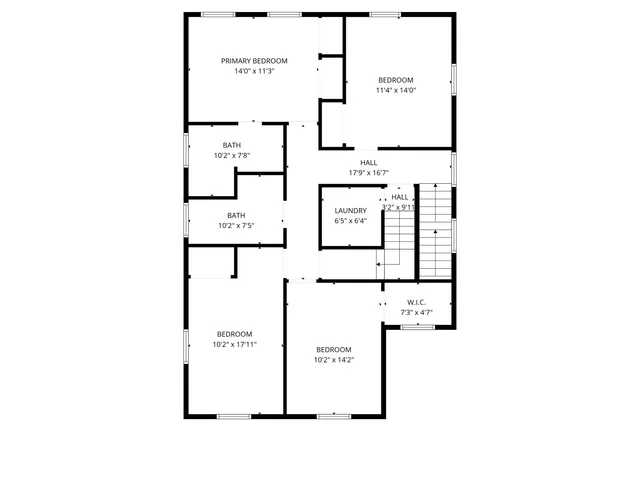 a picture of a bench in front of building