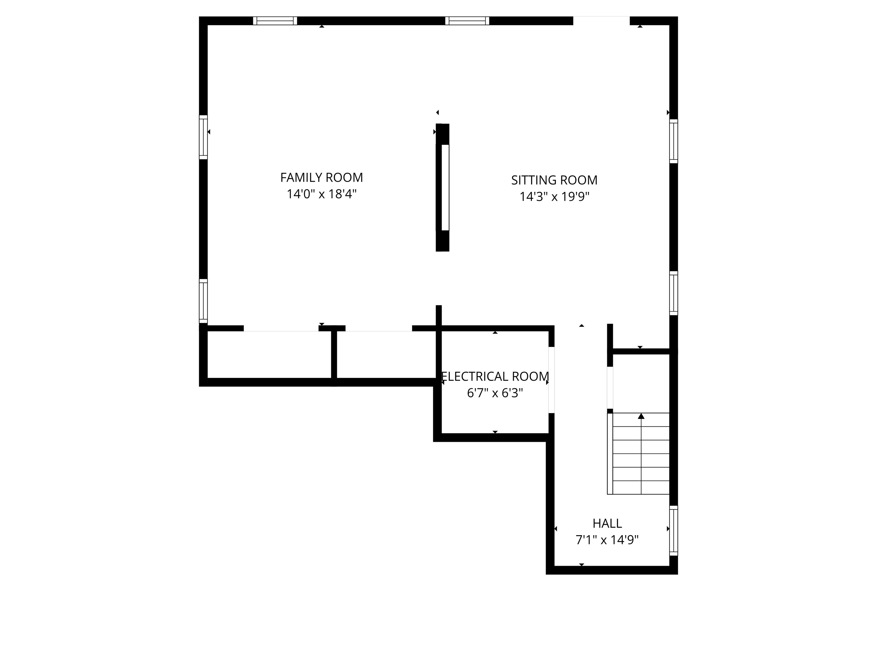 1473 Wood Avenue Bridgeport, CT 06604 - Photo 39 of 40 a picture of floor plan