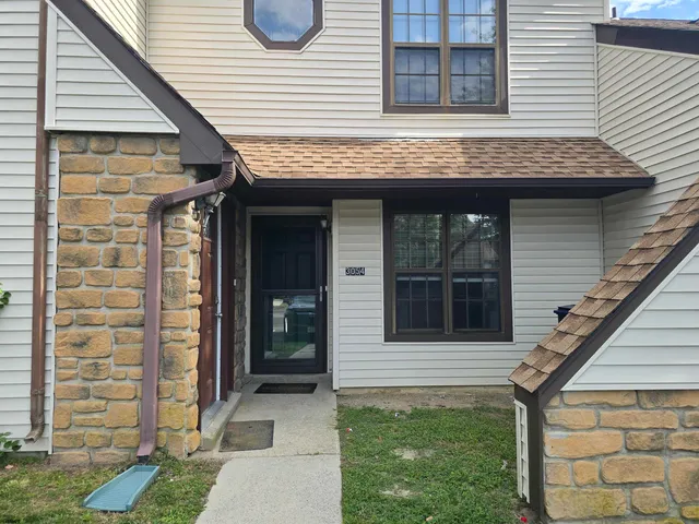 a view of entrance of the house