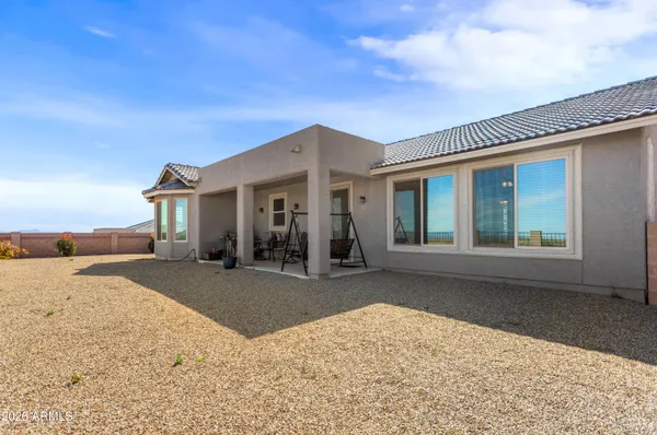 a view of a house with a outdoor space