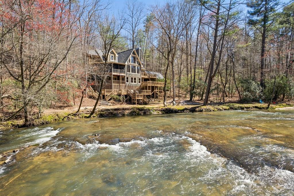 124 River Shoals Road Ellijay, GA 30536 - Photo 4 of 57 a view of outdoor space with trees