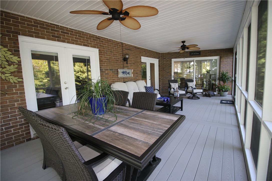 5010 Cross Pointe Anderson, SC 29625 - Photo 19 of 33 This porch is amazing with brand new composite flo