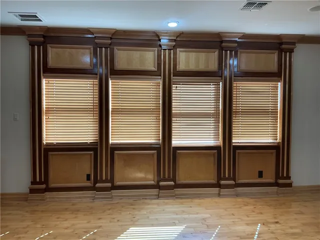 a view of a door of a house