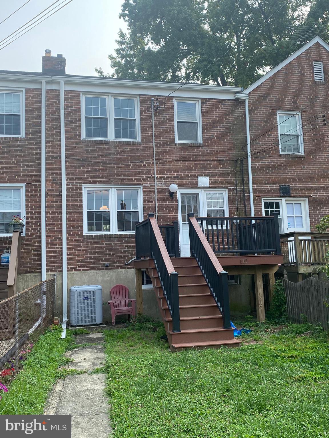 110 Regester Avenue Baltimore, MD 21212 - Photo 14 of 15 a view of a house with backyard and deck