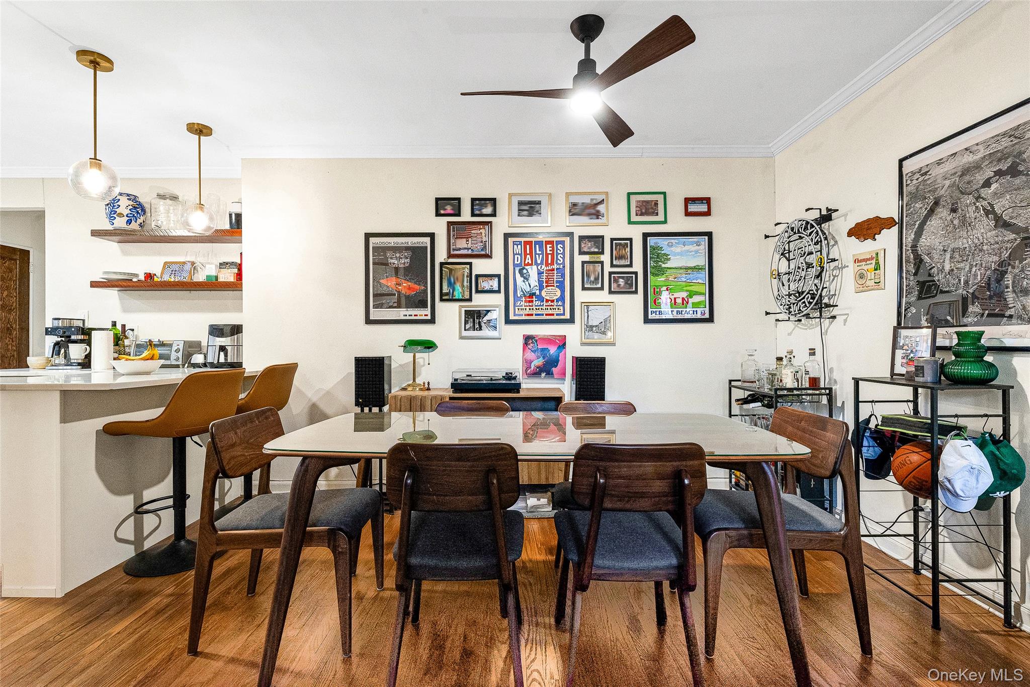 100-11 67th Road, Unit 508 Queens, NY 11375 - Photo 13 of 24 a view of a dining room with furniture window and wooden floor