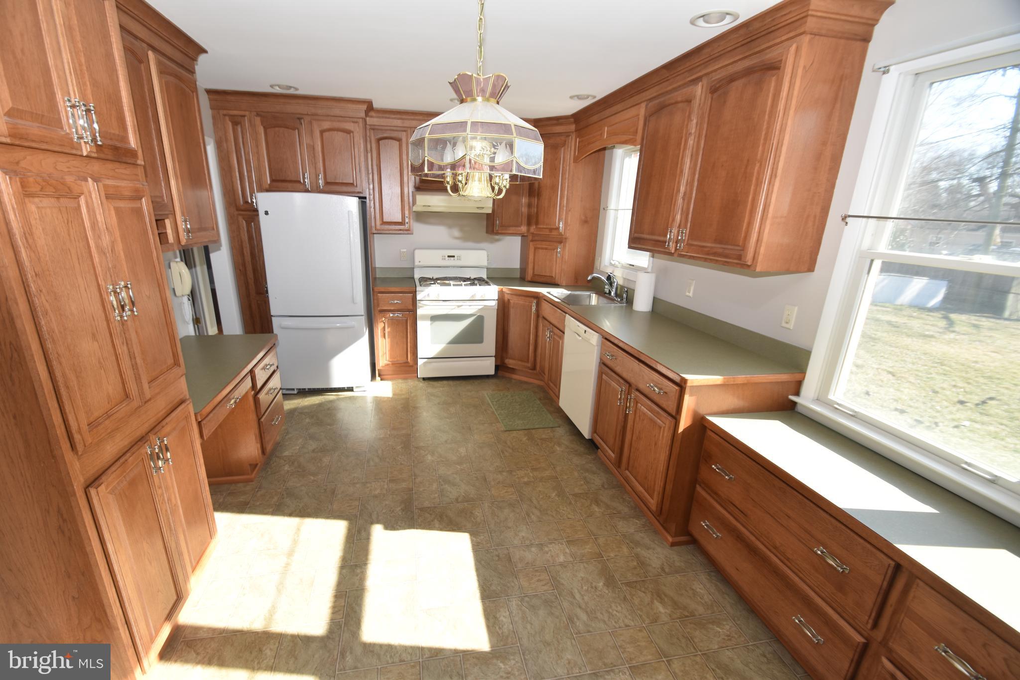 1105 Ralph Road Newark, DE 19713 - Photo 8 of 41 a kitchen with a refrigerator a stove and a window