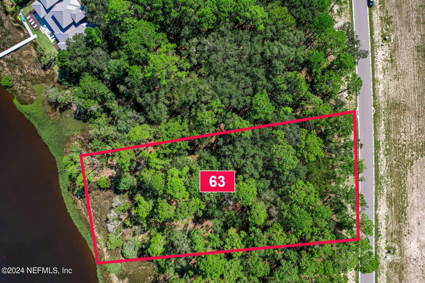 501 Shell Ridge Lane Ponte Vedra, FL 32081 - Photo 1 of 28 lot63 outline